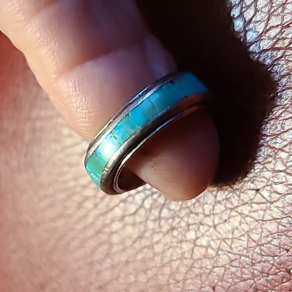 VINTAGE TURQUOISE RING - Picture 3 of 7